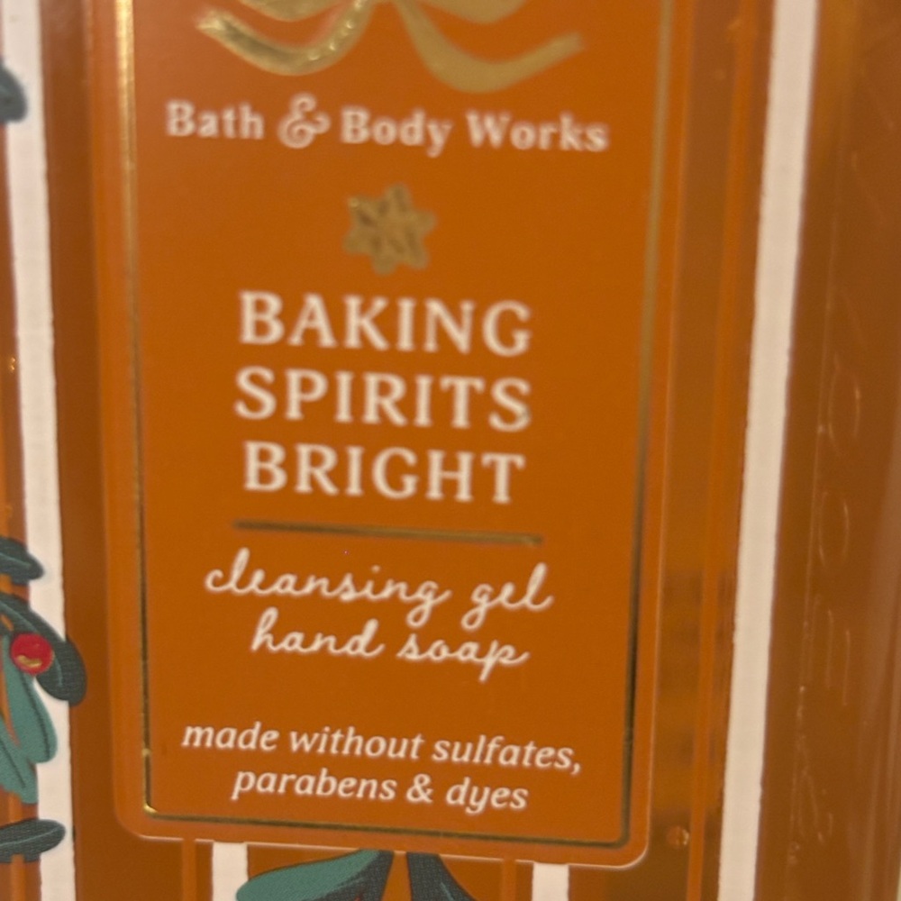 Bath & Body Works Baking Spirits Bright Hand Soap - Orange